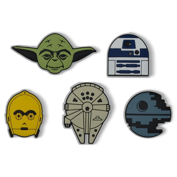 Crocs Jibbitz Star Wars Lot de 5 Breloques pour Chaussures / Jibbitz pour Crocs