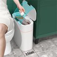 thumbnail image 1 of Rvkxad Automatic Sensor Trash Can, Smart Motion Sensor Bin with Lid, Household Garbage Can for Bathroom Kitchen, 15cm Compact Design, 1 of 7