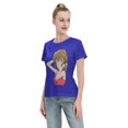 thumbnail image 4 of T-Shirt Basique à Manches Courtes pour Femmes Detective Conan Haihara Ai, 4 of 6
