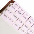 thumbnail image 2 of Idyllic Grace - Mini Bible Tabs, Embossed Gold Foil, Journaling, Small Bibles, Study Tool, 90 Tabs, Old and New Testament, Christian, Catholic, Apocrypha, Index Tabs, Matte Laminated - Mini Blushing, 2 of 3