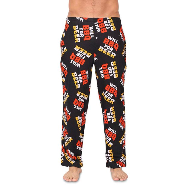 Men's Fun Lounge Pants Boxers Printed Pajama Graphic Pants Loungewear