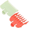 thumbnail image 3 of Hair Clipper Guide Combs, Humanized Design Easily Position Complete Accessories Clipper Guards Cutting Guides  For Barber Shop Red/Green,Black, 3 of 8