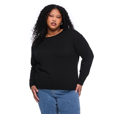 Chandail à encolure ronde Lane Bryant Plus pour femmes