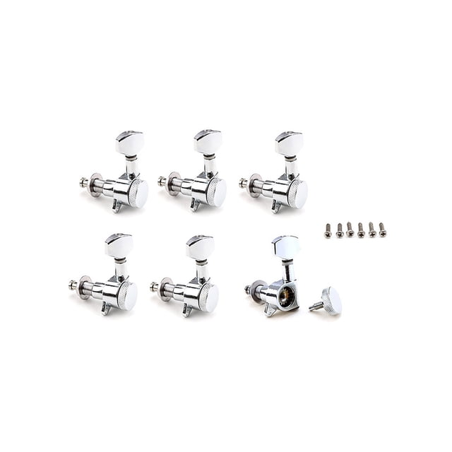 Ruiboury Guitar Tuning Pegs Locking Machine Heads Tuners Knobs Classical Accessories Professionals Beginners Ukulele Electric Guitars type1