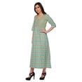 thumbnail image 2 of Moomaya Kurti Ligne A pour Femmes Kurti Longue Imprimée Robe Haut Indien pour Femmes, 2 of 5