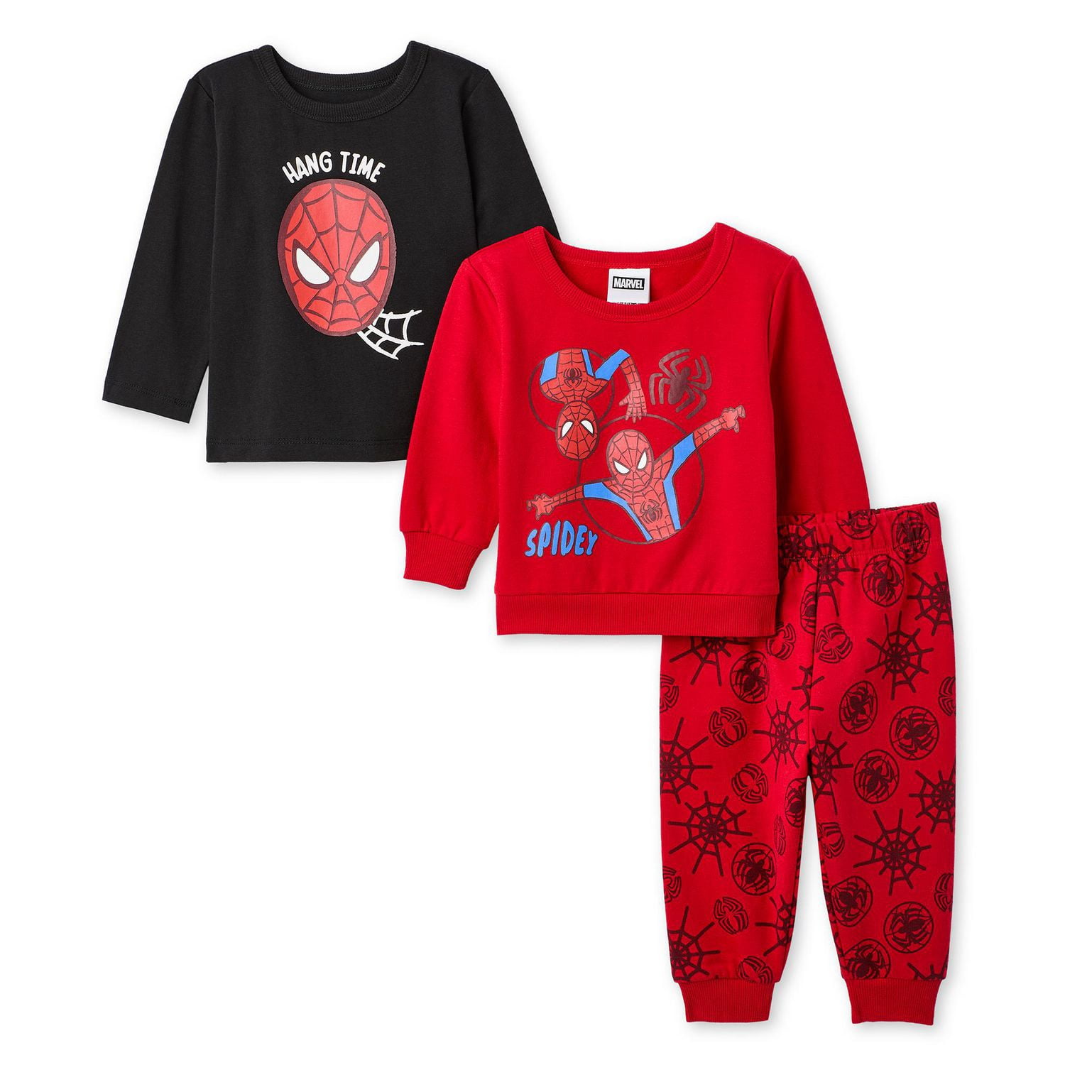 Ensemble 3 pièces Spidey et ses amis extraordinaires Marvel pour bébés garçons