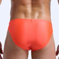 thumbnail image 4 of ylioge Mens Swim Trunks Quick-Drying Swimwear Briefs Boys Solid Drawstring Low Rise Stretchy Lightweight Beach Board Swimming Swimsuits Shorts, 4 of 6