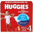 thumbnail image 1 of HUGGIES Little Snugglers Baby Diapers, Econo Pack, Size 1-6, Count 108-198, 1 of 5