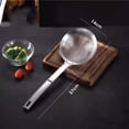 thumbnail image 3 of 304 Stainless Steel Fine Mesh Filter Spoon Skimmer Strainer for Cooking Pasta Oil Frying Kitchen Tool 1-Piece, 3 of 3