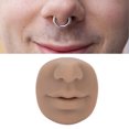 thumbnail image 4 of Silicone  Model, Washable Silicone Nose Model Versatile Flexible Stretchy  For School For Teacher Light Skin,Medium Beige,Dark Skin, 4 of 8
