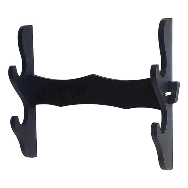 jifeng Support de Samouraï Rangement Support de Cintre Samouraï Japonais 2 Niveaux 35x29.5cm