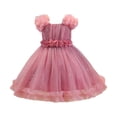 thumbnail image 2 of EGNMCR Robes de Soirée pour Femmes, Robes Formelles pour Femmes, Robes de Cocktail pour Femmes Mignonnes et Douces Robe pour Enfants Robe en Tulle à Paillettes Robe de Fille Fête d'Anniversaire Robe de Princesse pour Fille Robe pour Filles, 2 of 5