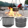 thumbnail image 4 of Pot Suspendu Pot de Camping Pot Simple pour Camping en Plein Air Randonnée Cuisson,, 4 of 5