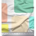 thumbnail image 2 of Soimoi Cotton Voile Fabric Square Panel Printed Craft Fabric by The Yard 42 Inch Wide, 2 of 3