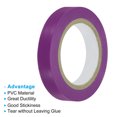 thumbnail image 3 of Unique Bargains 32.8Ft Tennis Racket Badminton Racquet Grip Finishing Tapes, Purple 6 Pack, 3 of 5