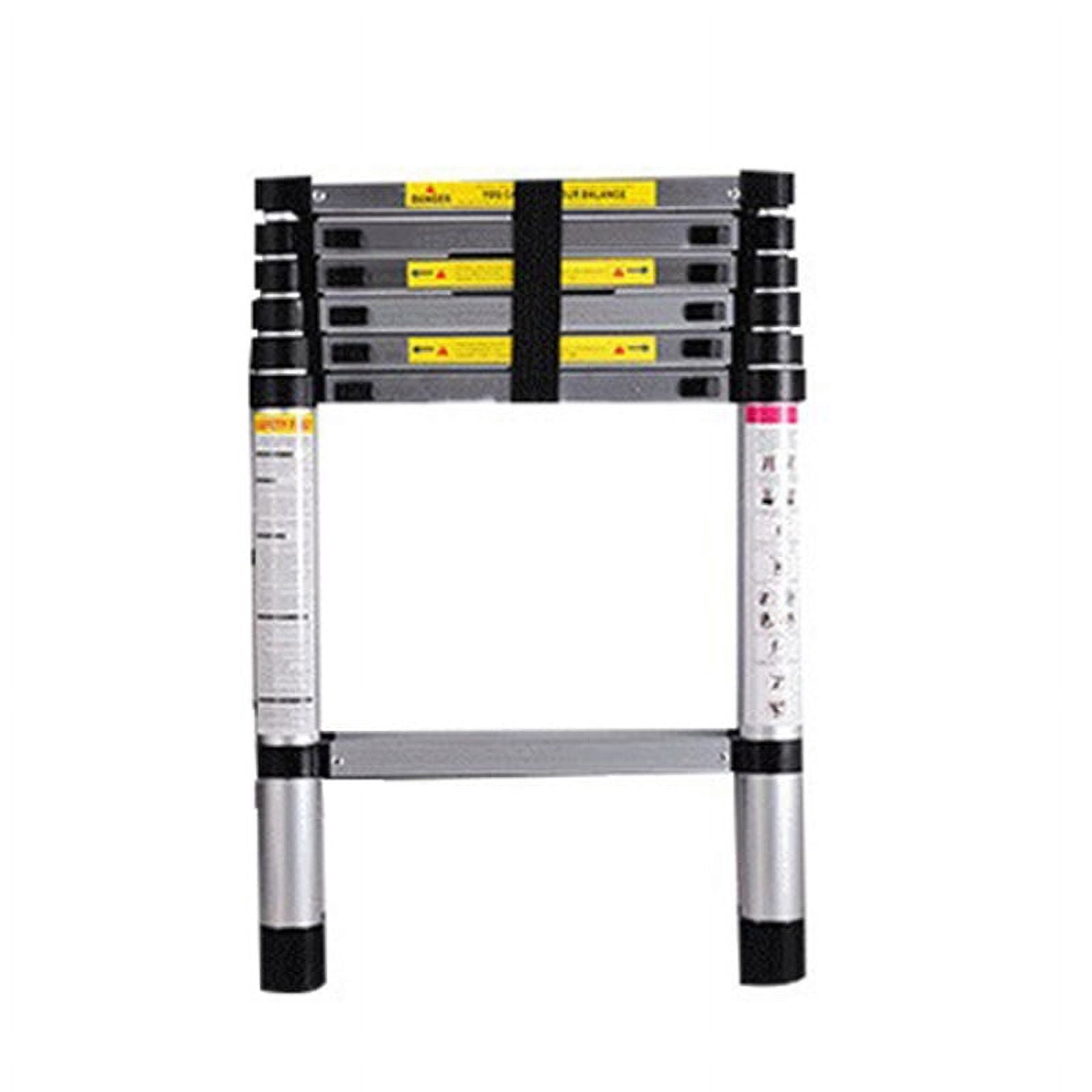 Folding Step Ladder, Multipurpose Aluminium Alloy Work Step Ladder with Non Slip Pattern and Wider Tread, for Indoor Outdoor Painting and Changing