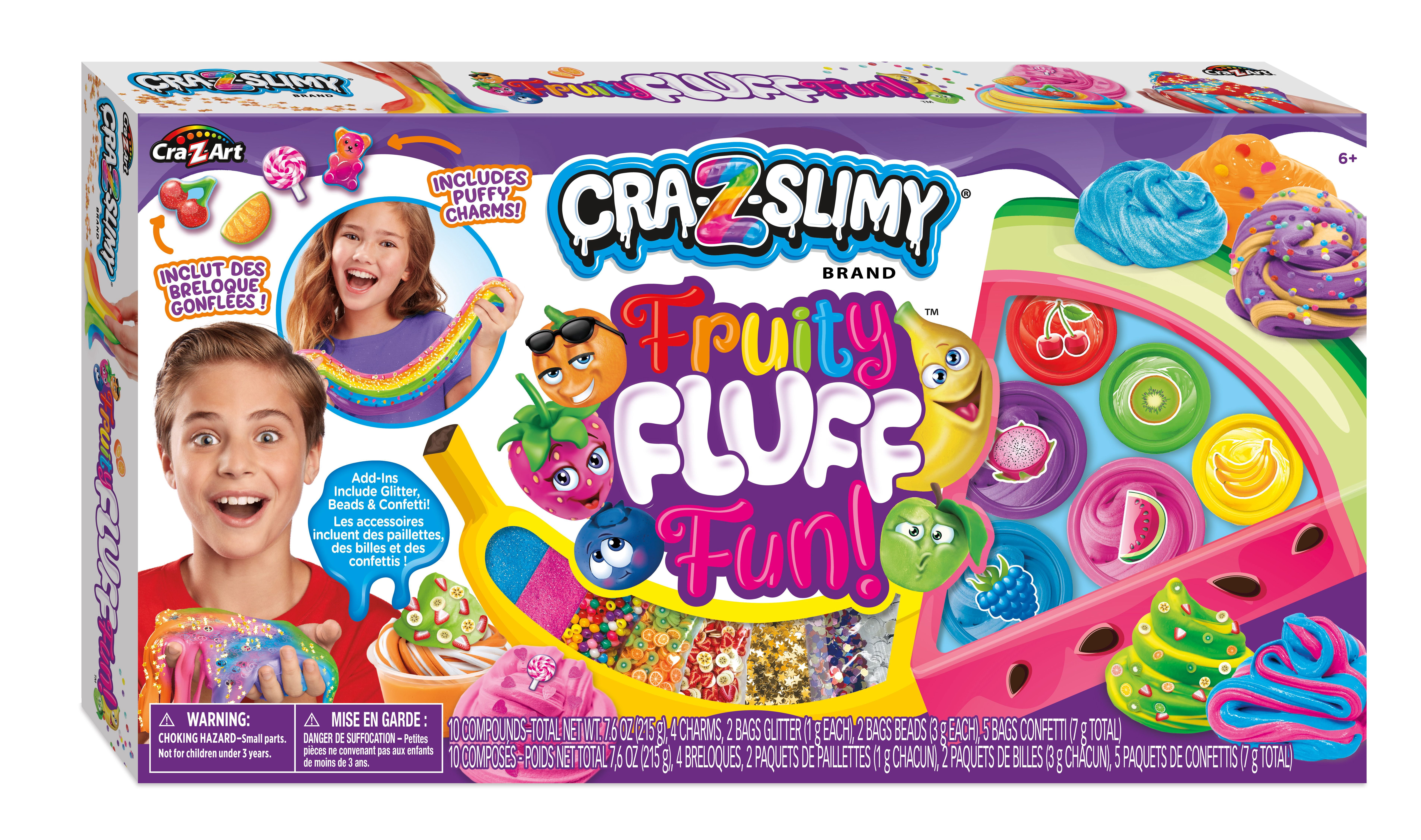 CRA-Z-SLIMY Fruity Fluffy Mega Slime Kit. Great Holiday Gift Idea
