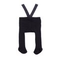thumbnail image 2 of MesaSe Baby Solid Color Suspender Overall Pantyhose High Waist Ribbed Knit Tights Foot-Wrapped Design Skin-Friendly, 2 of 8