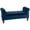 Blue, variant on HOMCOM Upholstered Storage Ottoman Bench, End of Bed Bench with Arms, Blue