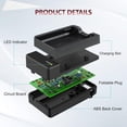 thumbnail image 4 of Battery Charger Compatible With Sony Cybershot DSC-F828. Universal Voltage (100-240V), Portable Compact Design, Flip Out Plug (Includes Car Charger), 4 of 5