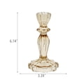 thumbnail image 2 of Indoor Christmas Yellow and Gold Candle Holder 6.14", by Holiday Time, 2 of 5