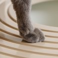 thumbnail image 3 of IRIS Bac à Litière pour Chat Entrée par le Haut Moyen, Blanc/beige, 3 of 4