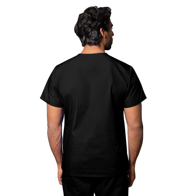 Adar Universal Unisex Scrubs - V Neck Tunic Scrub Top