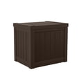 thumbnail image 1 of Suncast SS500J 22-Gallon Indoor Outdoor Resin Patio Storage Chest Deck Box, Java, 1 of 8