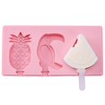 thumbnail image 1 of Coofit Kitchen Popsicle Mold Silicone DIY Ice Pop Maker Ice Cream Mold with Lid & Stick, 1 of 10