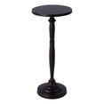thumbnail image 1 of Butler Specialty Company Landon Outdoor Round Metal Pedestal Side Table - Bronze, 1 of 6