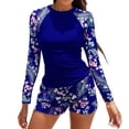 thumbnail image 1 of Women'S New Swimsuit Conservative Split Surfing Suit Swimwears Rash Guards L, 1 of 7