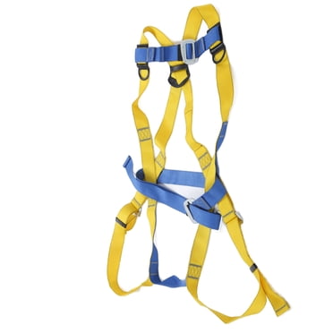 Five Point Security Equipment Suit, Five Point Body Safety Belt Convenient Portable Strong with Band Type Single Hook for High Work for Outdoor