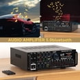 thumbnail image 4 of MotorGenic Bluetooth 5.0 HiFi Sunbuck 2000W Stereo Power Amplifier Karaoke FM USB SD AUX, 4 of 8