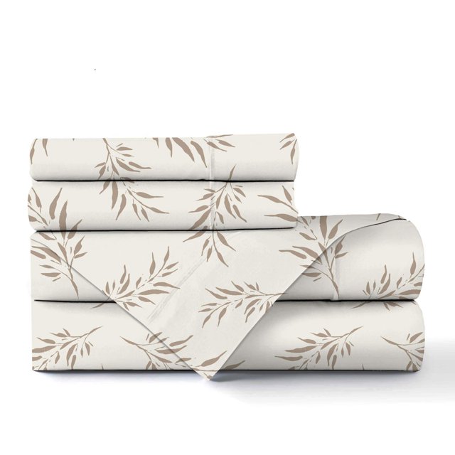 Ensemble de draps Johnson Home 200 TC - Draps en coton imprimés