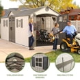 thumbnail image 3 of Lifetime Outdoor Storage Shed, 20 ft x 8 ft With Dual Side Entry, 3 of 8