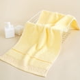 thumbnail image 1 of Matoen Towel Thickened Soft Absorbent Plain Color Household Wash Face Gift Towel, 1 of 7