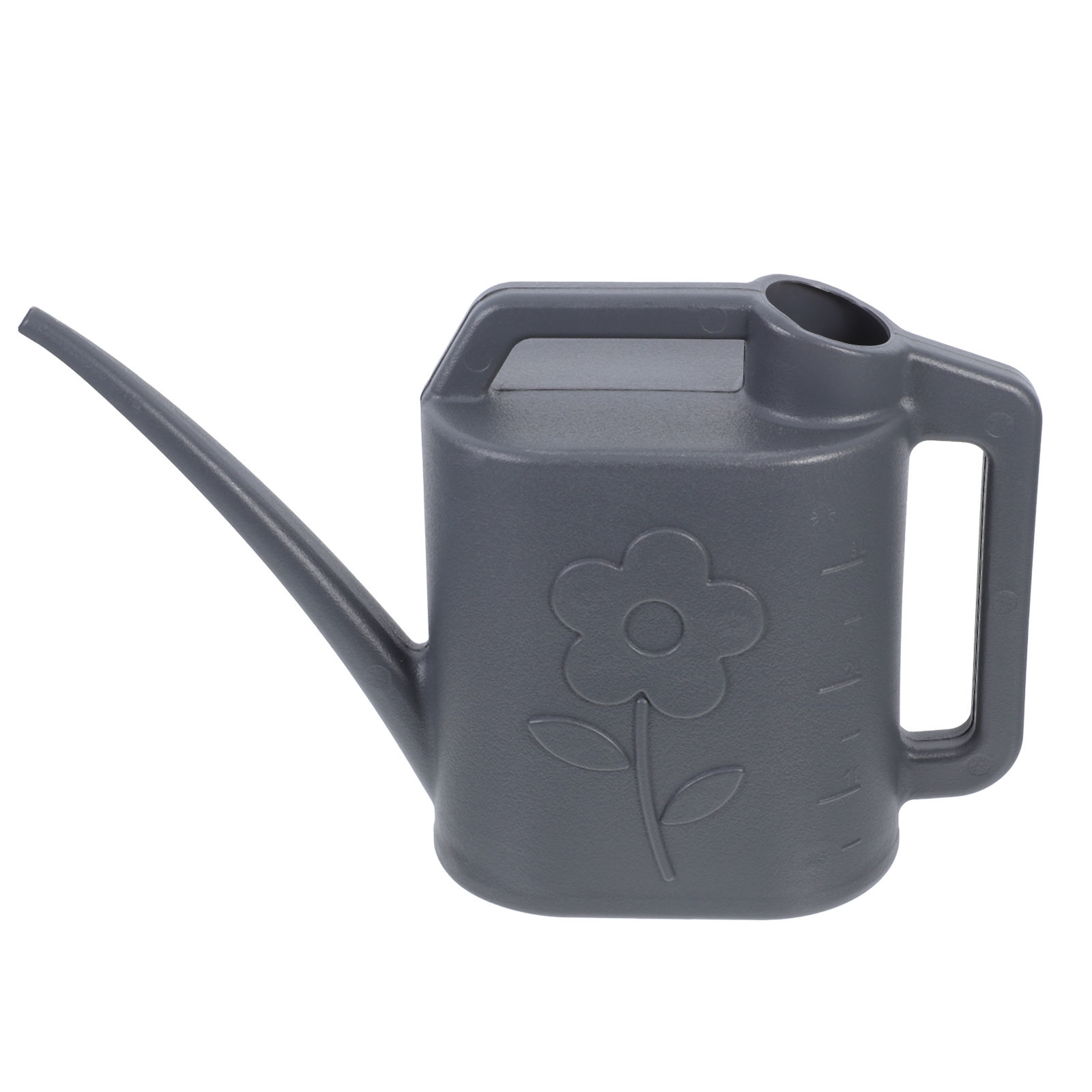 SHOWERORO Large Watering Can for Family Gardening Gray PE 1Pack