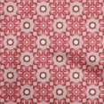 thumbnail image 1 of oneOone Cotton Flex Pink Salmon Fabric Asian Block Sewing Craft Projects Fabric Prints By Yard 40 Inch Wide, 1 of 4