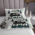thumbnail image 3 of Erosebridal Camping Car Coverlet Set Twin, Camper Bedding Set, Rustic Farmhouse Decor, 2pcs, 3 of 5