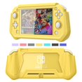 thumbnail image 1 of Compatible with Nintendo Switch Lite Screen Protector Case Cover with Hand Grip, Detachable Protective Case with Shockproof and Anti-Scratch Design for Nintendo Switch Lite, Yellow, 1 of 7