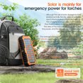 thumbnail image 3 of tamizeot Mini Banque d'Alimentation avec Lampe de Poche -Bright Est Équipée de 20 Banques d'Alimentation Portatives orange, 3 of 6