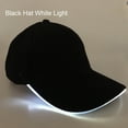 thumbnail image 1 of MesaSe Fashion Unisex Solid Color LED Luminous Baseball Hat Christmas Party Peaked Cap, 1 of 10