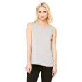 thumbnail image 1 of Bella Canvas Womens Flowy Scoop Blended Muscle Tank, 2XL, Athletic Heather, 1 of 3
