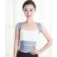 thumbnail image 3 of CNKOO Posture Corrector for Women Posture Correction Back Brace Spinal Support Shoulder Brace Gray L, 3 of 6