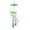 Green1, variant on Wind Chimes for Home and Garden Decoration Acrylic Luminous Hanging Ornament Outdoor Indoor Style Enhancer for Holidays Parties Housewarming, Green2