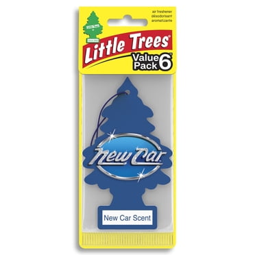 LITTLE TREES air freshener New Car Scent 6-Pack