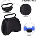 thumbnail image 4 of Étui de Rangement pour Manette avec Sangle Sac pour Manette Portable Étui de Transport Antichoc pour Manette pour PS5 PS4 Xbox One 360 Switch Manette 15.5*11*7c, 4 of 5