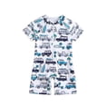 thumbnail image 1 of Toddler Boys Summer Swim Trunks Boy Floral Zipper Rash Guard One Piece Swimsuit Cartoon Animals Swimwear Spring Beach Bathing Suits 2-3T, 1 of 6