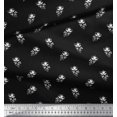 thumbnail image 3 of Soimoi Poly Georgette Fabric Floral Block Print Sewing Fabric Yard 52 Inch Wide, 3 of 3