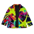 thumbnail image 3 of Hauts pour Filles Veste Imprimée Stylée et Personnalité pour Enfants - Vêtements d'Extérieur pour Filles et Garçons Design et Style Uniques pour le Quotidien, 3 of 4